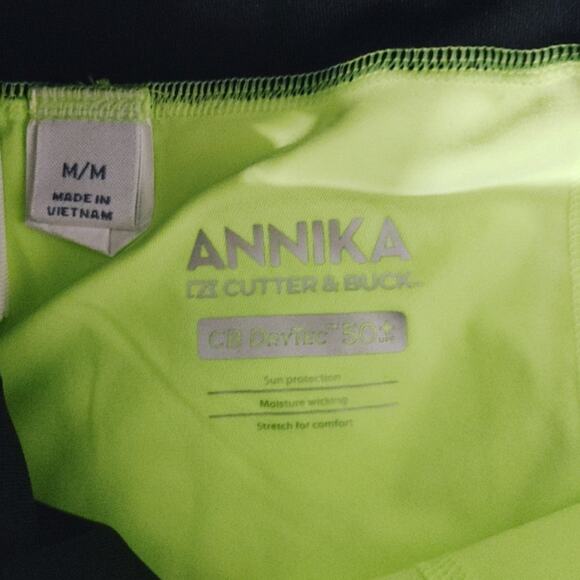 Annika Cutter & Buck Athletic Skirt Neon Yellow Green Medium - Picture 5 of 6